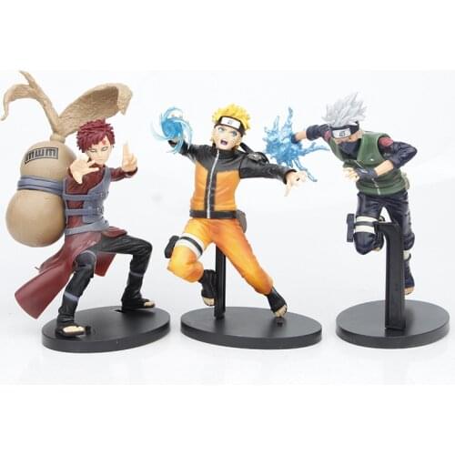 20CM Vibration Uzumaki Rasengan Figure Hatake Kakashi Anime Figure Shippuden VIBRATION STARS Figurine Toys