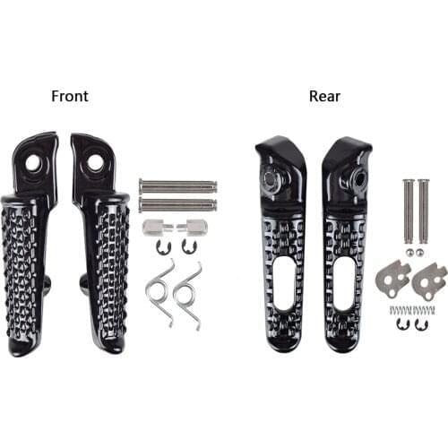 CBR1000R Motorcycle For Honda CB 1000R 2008 - 2014 CB 1000 R Motorcycle Footrests Front Rear Foot Pedal Foot Rests Pegs
