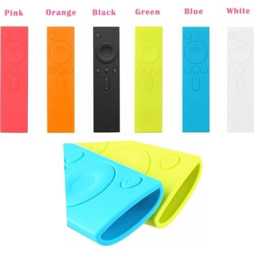 For Xiaomi Remote Cases Soft Silicone TPU Protective Case Remote Colorful Rubber Cover Case for Xiaomi Remote Control Mi TV Box