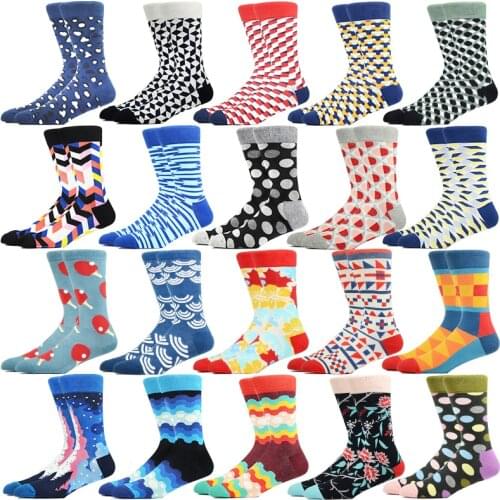 FANSCIR Men's Patterned Socks