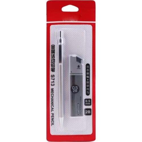 Mechanical Pencil Set Kawaii School Stationery Chancery Office Supply Automatic Pencil 0.5 mm Rifill Kids Student Writing