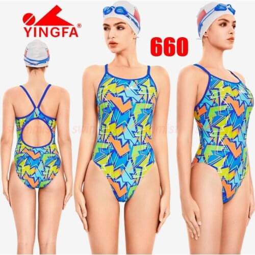 2020-2021 NEW ARRIVAL YINGFA 660 WOMENS GIRLSS COMPETITION TRAINING RACING PROFESSIONAL SWIMWEARS SWIMSUITS ALL SIZE NEW