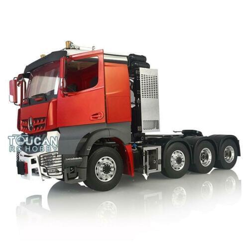 LESU 1/14 RC Tractor Truck Metal Chassis Rack Hook Hercul Painted Bz Cabin THZH0871-SMT4