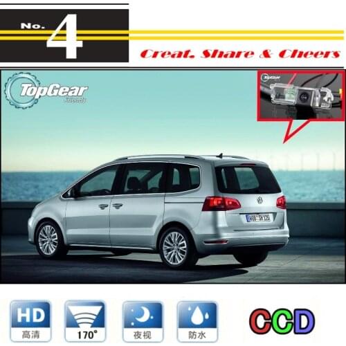 LiisleeCar Camera For Volkswagen VW Sharan High Quality Rear View Back Up Camera For PAL / NTSC | CCD + RCA