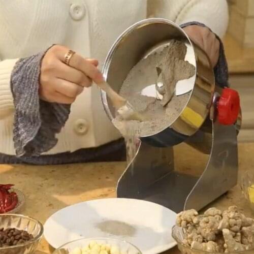 Small household pulverizer Chinese medicine electric grinder ultrafine powder machine grain dry grinding crusher
