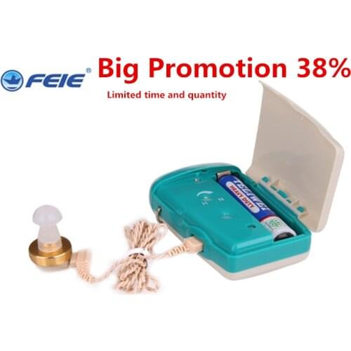 Medical headphones Hearing Aids Paypal Wholesale Pocket Hearing Aid Amplifier S-93 headset deaf s Dropshipping