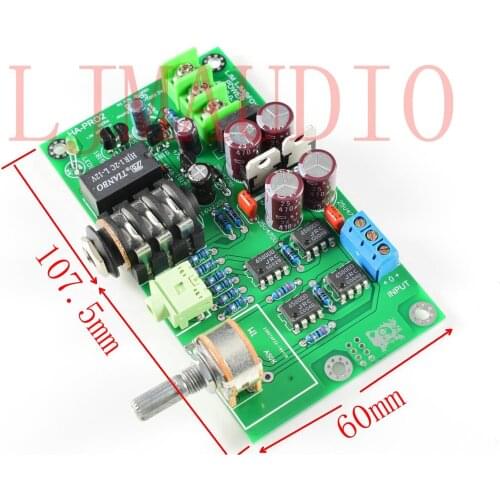 HA-PRO2 DIY KITS Finshed Board Professional Edition Ultra Low Noise Low Distortion Headphone Amplifier Board with AP Test