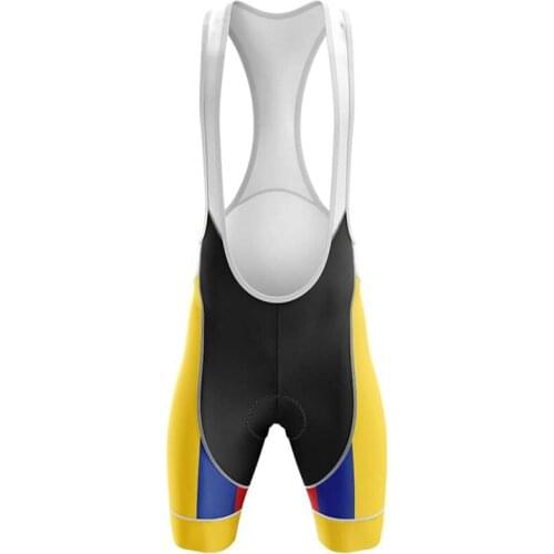 New Classic retro Colombia team Cycling bib shorts race lightweight bib pant for long time ride bicycle bottom Ropa Ciclismo bib