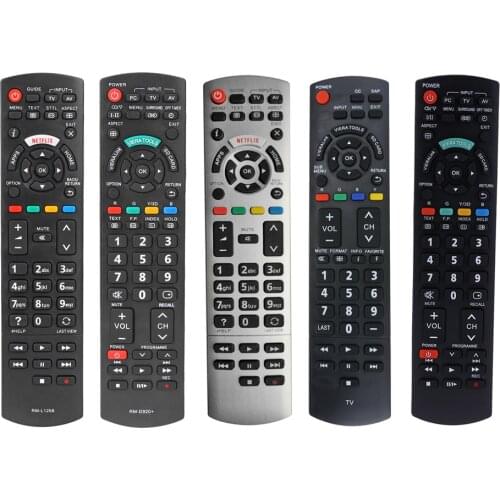 Smart LED TV Remote Control RM-L1268 for Panasonic Netflix N2Qayb00100 N2QAYB smart TV for digital TV No programming need