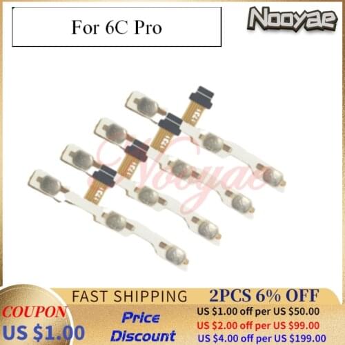 Power On Off Volume Up Down Switch Key Button Flex Cable For Huawei Honor V9 Play Honor 6c Pro + Tracking
