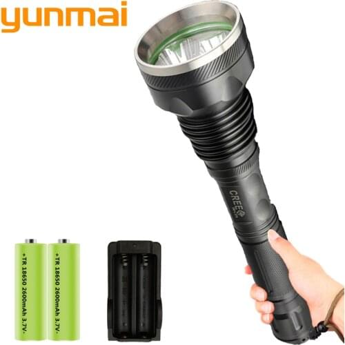 Cree 3Pcs XM-L T6 high quality LED powerful flashlight flashlight 18650 battery aluminum alloy IPX6 outdoor waterproof lantern