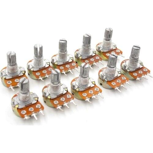10 PCS High Quality WH148 B10K Linear Potentiometer