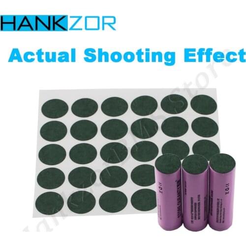 100Pcs 18650 Lithium Battery Insulation Gasket Barley Paper Insulated PadsInsulating for battery cell