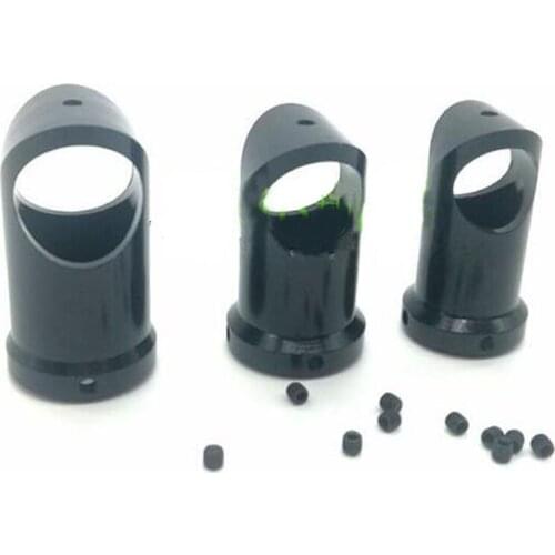 Yuenhoang 4Pcs Multi Axis Aircraft Landing Gear Aluminum Alloy Three Channel Tripod 12mm 16mm 18mm Carbon Fiber Tube Connector