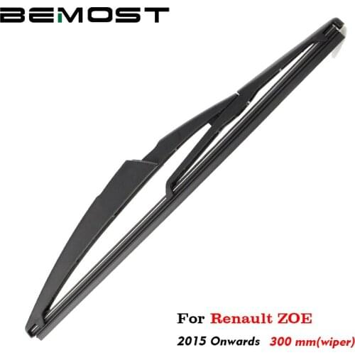 BEMOST Car Rear Windshield Wiper Arm Blade Rubber For Renault ZOE 300MM, 2015 2016 2017 2018 Hatchback Windscreen Accessories