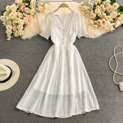 DIOSA VIDE White Summer Dresses