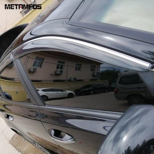 For Kia Optima K5 2021 2022 Car Side Door Window Visor Vent Sun Shade Rain Guard Shield Awning Shelter Accessories Car Styling