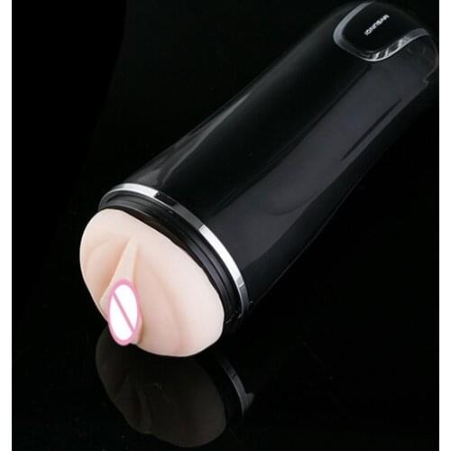 Masturbardor Male Sexy Vagina Artificial Men Sexy Toys for Men Electric Male Masturbator Vibrator for Men Tools Soft Pussy MW