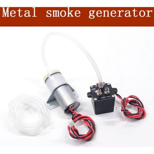 6V/7.4V Metal Smoke Generator Smoker for 6.0/6.0S/6.1S Henglong Tank Model Trailer Military Truck RC Car Battleship Modify Parts