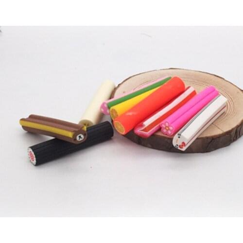 Multifunctional DIY Craft Nails Art Ornaments Multi Patterns Soft Pottery Strips Slices Slime Crystal Mud Decorating Fillers