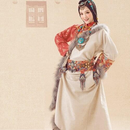 ZhaXiAMu 2015 New Photo House Thematic Costume Exotic Style Ethnic Costume Tibetan Costumes