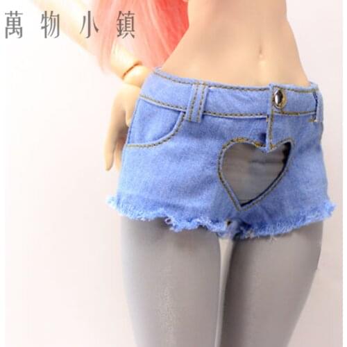Accept custom New Sexy 1/3 1/4 BJD SD DD MSD Doll Clothes Heart personality Bull-puncher knickers