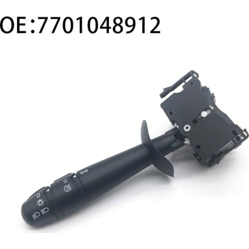 Indicator light stem signal switch back windscreen front wiper stem switch 7701048912 for vauxhall opel vivaro movano