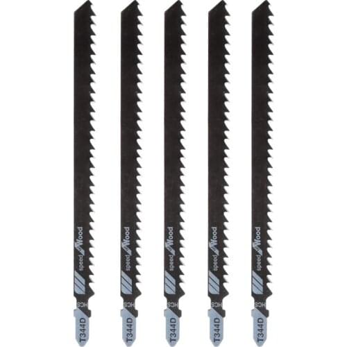 High Quality 5 Pcs 152mm T344D Saw Blades Clean Cutting For Wood PVC Fibreboard Saw Blade