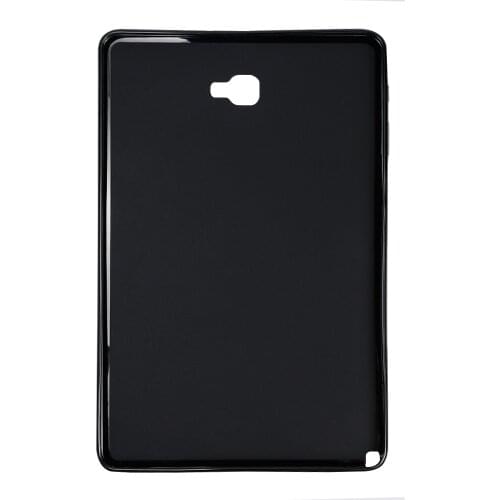 QIJUN Tab A 10.1 Silicone Smart Tablet Back Cover For Samsung Galaxy Tab A A6 10.1 2016 & S Pen P580 P585 Shockproof Bumper Case