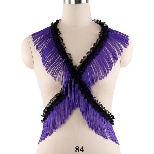 Sexy Tassel Lace Harness Body Harness Bra Bondage Harness Lingerie Harajuku Goth Pole Dance Tops Fetish Rave Wear BODY CAGE