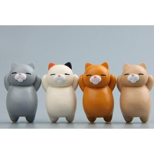 1PC Refrigerator Fat Cat Funny Cartoon Animals Fridge Magnetic Sticker Refrigerator Holder Gift Home Decor Cute Magnets