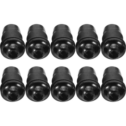 10Pcs/Set M5 Bolts Motorcycle Metric Rubber Well Nuts Windscreen Fairing Cowl Universal for Windshield Accessories