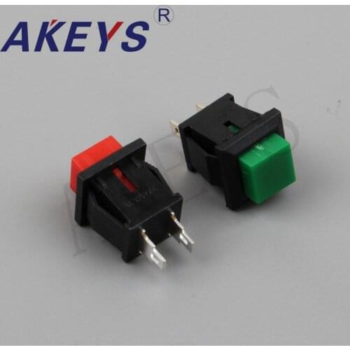 10PCS PS-430 square Flat head Push Button Switch screens Start switch for game machine PS-30
