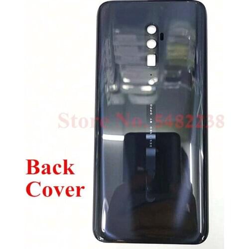 100% Original Glass battery cover For OPPO Reno 10X Zoom Rear Housing door Mobile phone case back cover Replacement parts