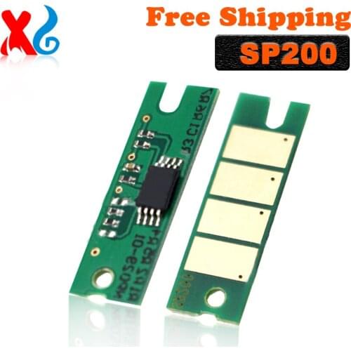 10X 2.6K Compatible Toner Cartridge Chip Replacement For Ricoh Aficio SP 200 SP200s 200sf 200n SP201sf 201sf 204sfn 210 210su