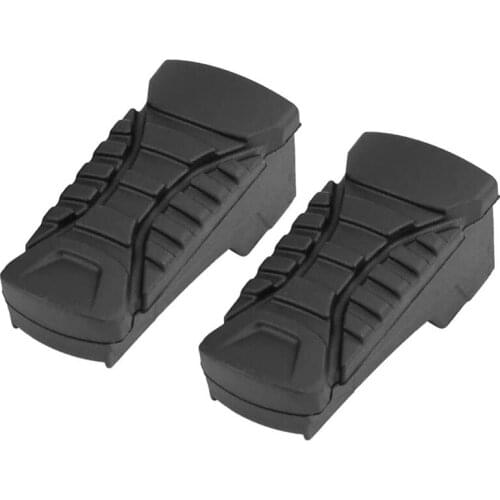 2Pcs Motorcycle Rubber Nonslip Rear Footpegs Plate Footrest Pedal Foot Peg Cover Set for R1200GS LC ADV 2014-2019