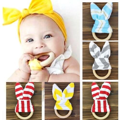 Lets make 20pc Montessori Natural Wood Teething Ring/Cotton Front/Organic Cotton Fleece Back lets make
