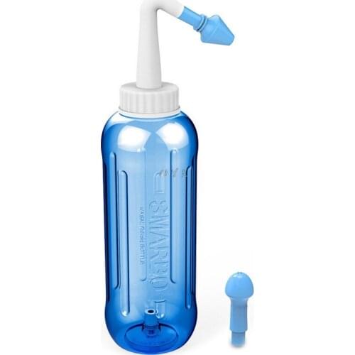 500ML Adults Nose Wash System Clean Children Sinus Nasal Pressure Neti Pot