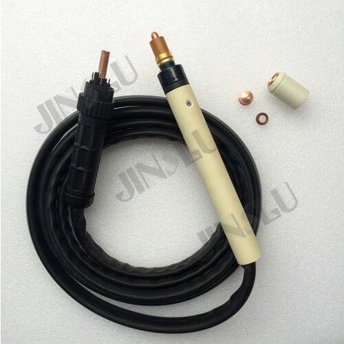 4 Meters Plasma Torch Straight A141 Air-cooled for CNC Plasma Cutting Machine Central Connector SALE1