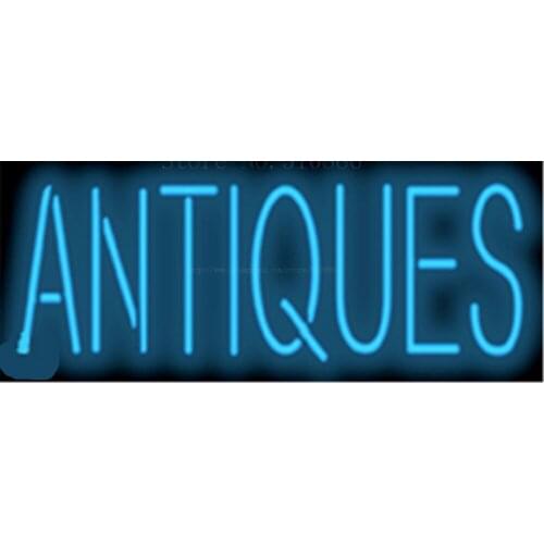 Antiques NEON SIGN REAL GLASS BEER BAR PUB LIGHT SIGNS display Accessory shop exchange Transaction Advertising Light 17*14"