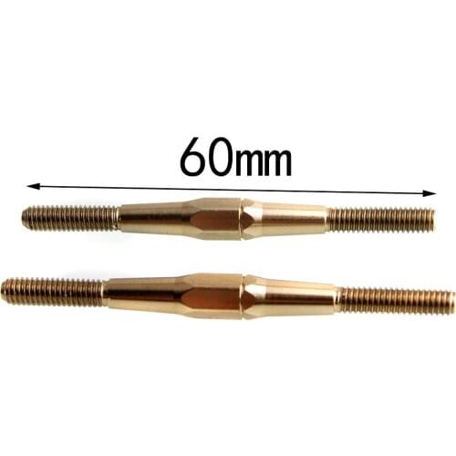 RC AXIAL AX30386 Metal M4*55mm Turnbuckle 2P For 1:10 4WD Rock Racer Yeti 90026