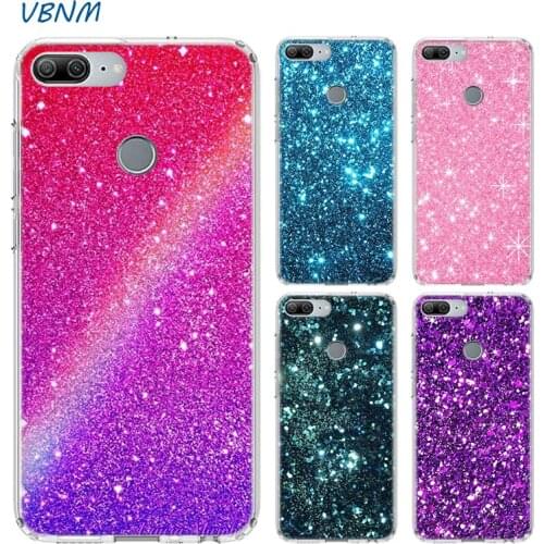 Glitter Sparkles Bling Pattern Case For Huawei Honor 30 30s Play4T 20 9X Pro 8X 10 lite 9A 8A 8C 8S 9 V30 Y5 Y6 Y7 Y9 2019 Cover