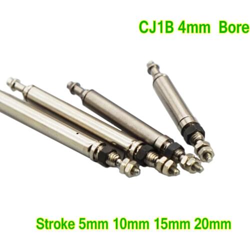 CJ1 Single acting spring return mini pin air cylinder pneumatic CJI1B4-5SU4 CJI1B4-10SU4 CJI1B4-15SU4 CJI1B4-20SU4
