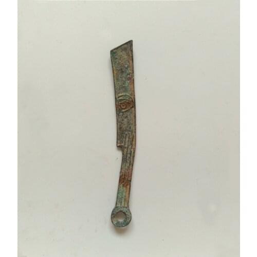 Chinese ancient coins, knife coins, Warring States coins, antiques Collectibles