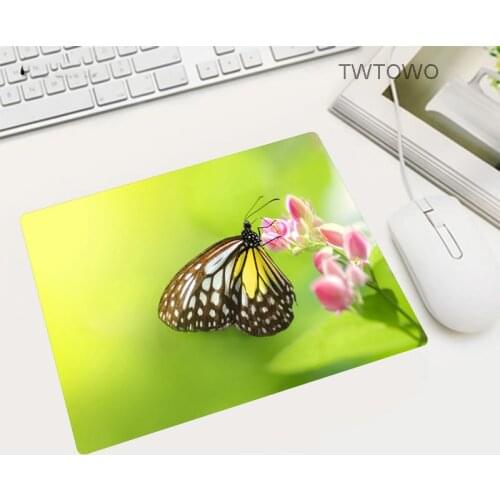 Fresh Scenery Wallpaper Mouse Pad 22X18CM Non-slip Washable Suitable Home Computer Office Pc Can Be Wholesale for Gifts