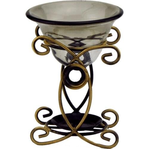 Incense Burner Iron Restoring Ancient Ways Aromatherapy Diffusion Air Humidifier 24pcs Essential Oil 10pcs Candle Heater Choose