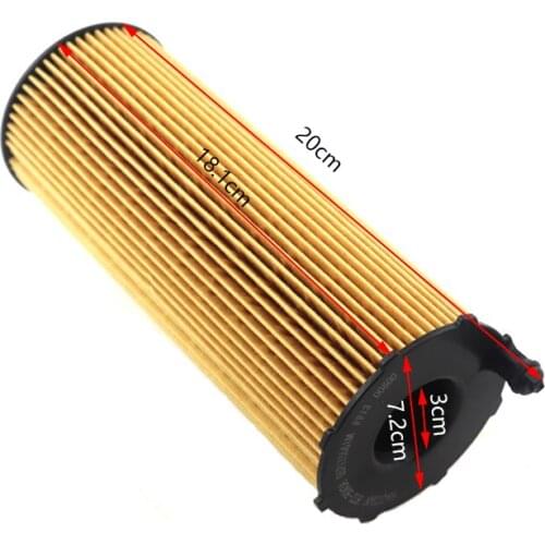 Oil Filter For AUDI/A4 /A5/A6/A8/Q7 FORLAND ROVER RANGE ROVER III (L322) 3.6 D 4x4 2006-2012 3.6L (LR002338/057115561K/L/M,HU83