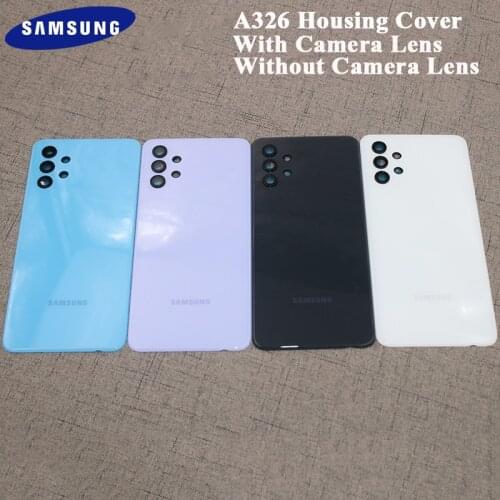 New For Samsung Galaxy A32 5G A326 SM-A326B/DS SM-A326BR/DS Back Cover Rear Door Housing Panel Case Phone Replacement Sticker