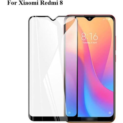 2PCS for Xiaomi Redmi 8 3D Tempered Glass Film Screen Protector Protective Full Cover Protection Xiao mi Redmi8 Film Hongmi 8