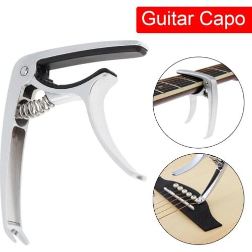 Durable Zinc Alloy Guitar Capo Guitarra Capotraste Made of Zinc Alloy Tune Clamp